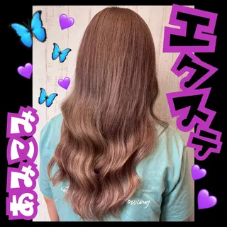 ロング ヘアアレンジ J (ジュリ)のヘアスタイル