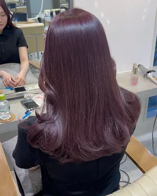 ロング Misato🎀🖤 ダブルカラー募集のヘアスタイル