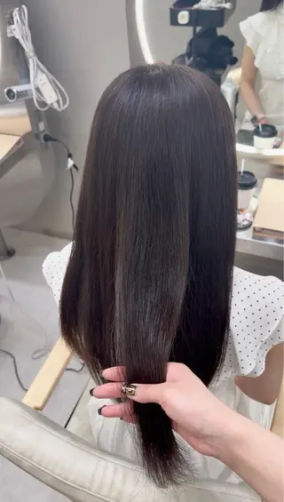 カラー レイヤー/縮毛矯正/ 艶カラー♡ゆうかのヘアスタイル