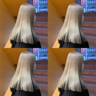 セミロング カラー レイヤー×艶髪特化 マネージャー安藤光司のヘアスタイル