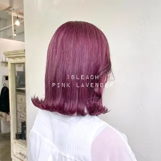 ショート カラー ゆさこのか ダブルカラー／縮毛のヘアスタイル
