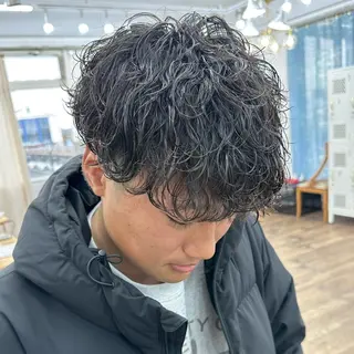 ショート パーマ メンズ メンズ特化🫧 YUSUKE🫧のヘアスタイル