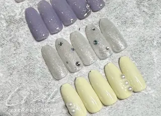 ネイル Li aile kana💎🫧のネイルデザイン