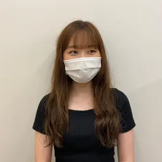 ロング カラー ヘアアレンジ 韓国好き🇰🇷 美容師MIKUのヘアスタイル