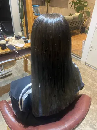 カラー 田上 美月のヘアスタイル