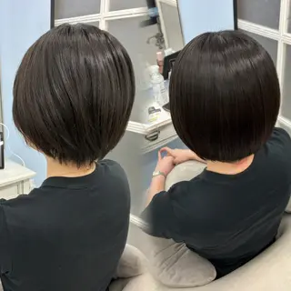 ショート 髪質改善矯正/カラー /吉祥寺 mariのヘアスタイル
