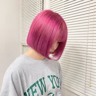 ショート カラー 🎀 原宿/ブリーチ 🎀 ♡Reina♡のヘアスタイル