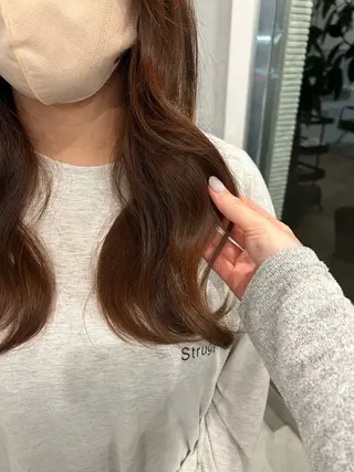 カラー 大澤 菜奈子のヘアスタイル
