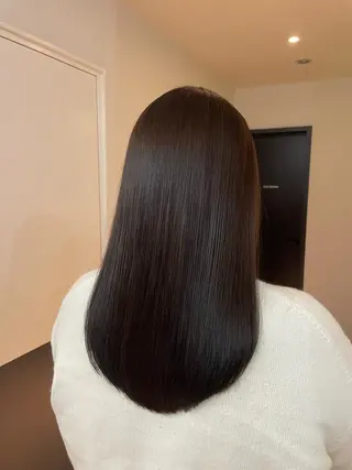セミロング ショート/脱白髪染め ☆宇﨑悠実のヘアスタイル