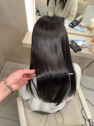 ロング 名古屋/レイヤー 島原 由璃のヘアスタイル