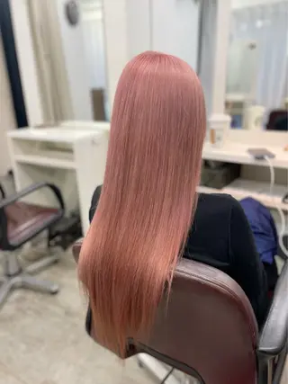 ロング カラー 韓国ヘア🤍髪質改善 🇰🇷AKANEのヘアスタイル