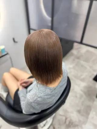 ミディアム ✨Noto ミルクティー特化✨のヘアスタイル