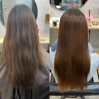 ロング 縮毛矯正/髪質改善 ゆーごのヘアスタイル