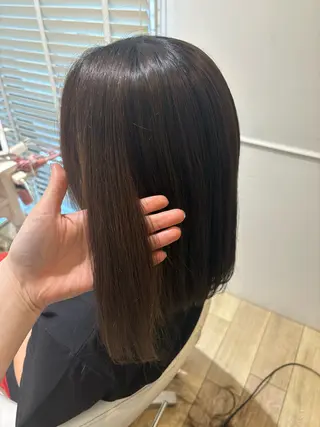 セミロング カラー マコ ✿︎のヘアスタイル