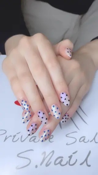 ネイル 大分S.Nail ⟡.*💠🫧のネイルデザイン