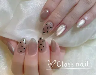 ネイル miho🍎 Gloss nailのネイルデザイン