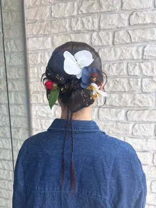 ヘアアレンジ 八木 瑠奈のヘアスタイル