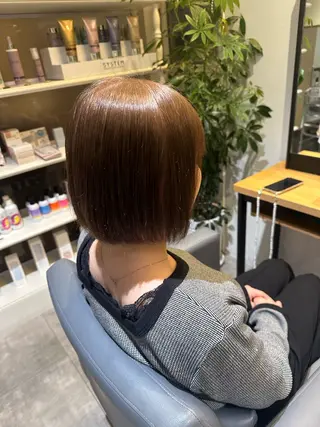 ショート カラー ブリーチ/パーマ nanoのヘアスタイル