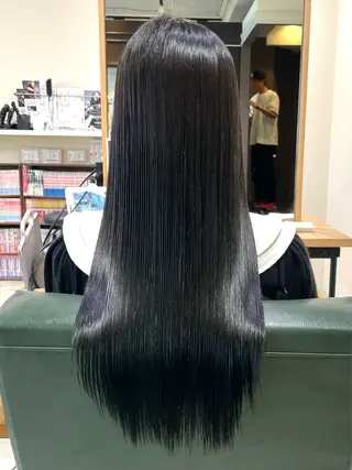 ロング カラー 内田 真里奈のヘアスタイル