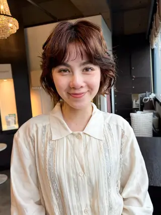 ショート NanaKo 表参道 レイヤー/ハッシュのヘアスタイル