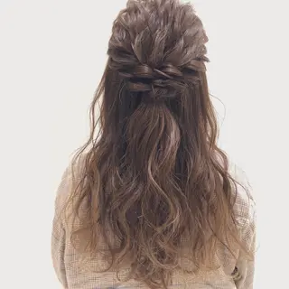 ロング カラー ヘアアレンジ アイブロウ 🍋黒瀬梨央の眉毛・アイブロウイメージ