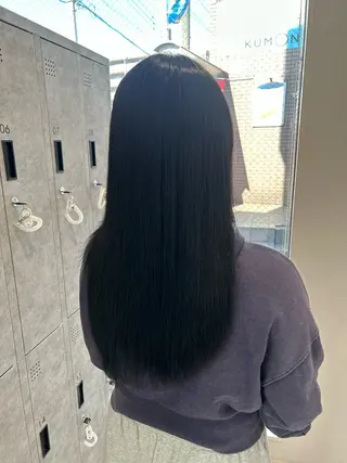 ロング ash宮前平💫上野 祥太のヘアスタイル