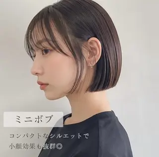 ショート 🍯似合わせ＆小顔 ボブ/みゆ🍯表参道のヘアスタイル