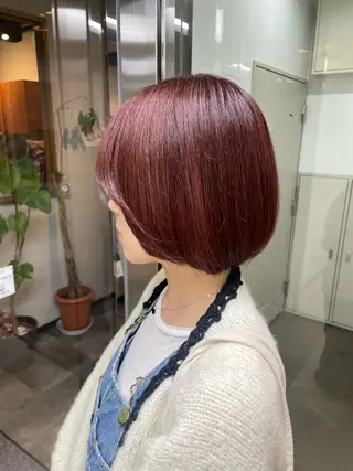 カラー ケアブリーチ/透明感 カラー🎀moeのヘアスタイル