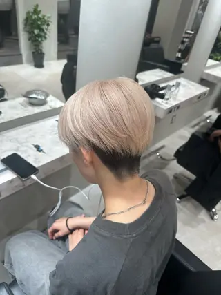 カラー 透明感カラー/立川 ハイトーンきっか🍀のヘアスタイル