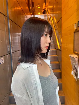 ミディアム yoro /ミホのヘアスタイル
