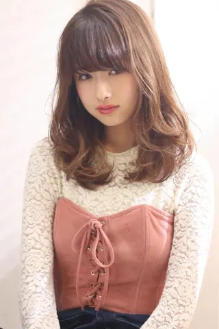 ロング カラー 寺尾 迅平のヘアスタイル