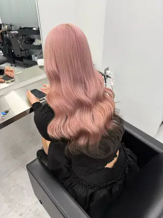 ロング ハイトーン特化🎀 LEONのヘアスタイル