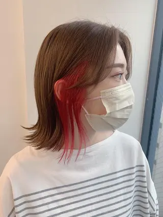 ミディアム カラー 🌛ダブルカラー 🌜SAYAKAのヘアスタイル