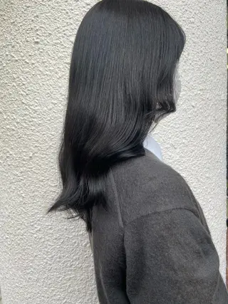 ロング カラー 髪質改善・ボブ・ ショート 丸毛一輝のヘアスタイル