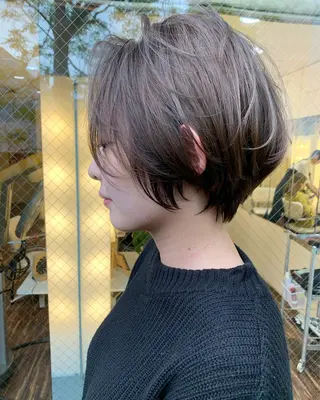 ショート カラー 髪質改善サロン ARCHE野瀬冬馬のヘアスタイル