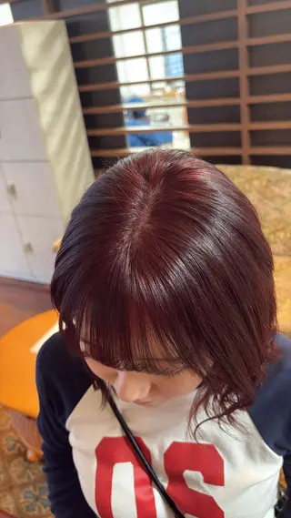 ミディアム 熊田 秀佳　川口店のヘアスタイル