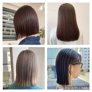 ミディアム 川瀬 夢来のヘアスタイル