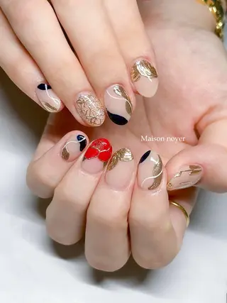 ネイル Maison noyerのネイルデザイン