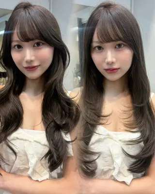韓国ヘア🎀 /♡𝓝𝓸𝓪♡のヘアスタイル