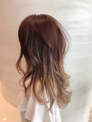 ロング カラー ヘアアレンジ UNIX N.horiiのその他イメージ