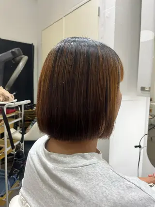 ショート カラー カラーリスト♡ ショート・ボブツムギのヘアスタイル