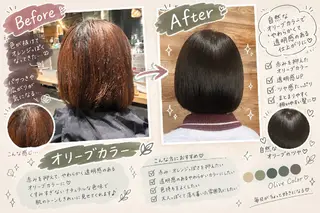 カラー ショート ─BAYSHORE ・HIROSE─のヘアスタイル