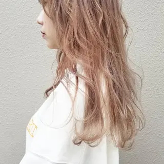 カラー 🙃 透明感カラー/ボブのヘアスタイル