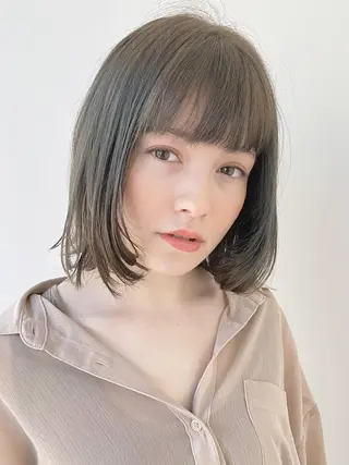 ショート カラー 工藤 梨花のヘアスタイル