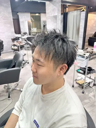 ショート 師藤 達也のヘアスタイル