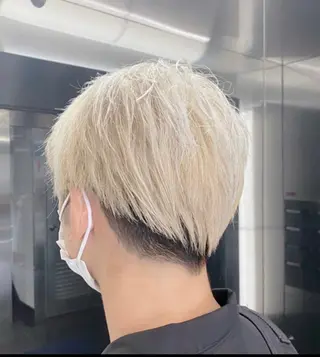 ショート ambleluxe 🌈透明感カラー中野のヘアスタイル