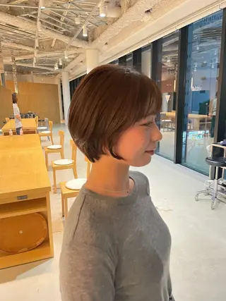 ショート 洲﨑 昴世のヘアスタイル