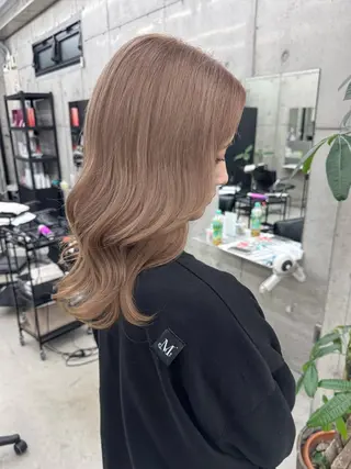 カラー Asami/名古屋/ ハイトーン/デザインのヘアスタイル