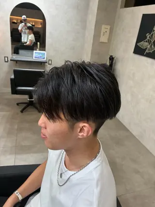 ショート メンズ 河原 虎之のヘアスタイル