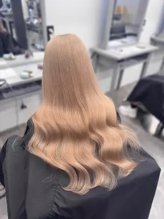 ロング カラー 紬/enne/ブリー チ/ハイトーンのヘアスタイル